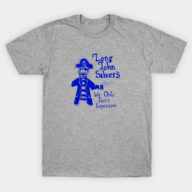 Long John Silver's Irony T-Shirt by TopCityMotherland